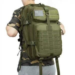 30L/50L Tactical Waterproof Backpack – 1000D Nylon Outdoor Hiking Camping Bag